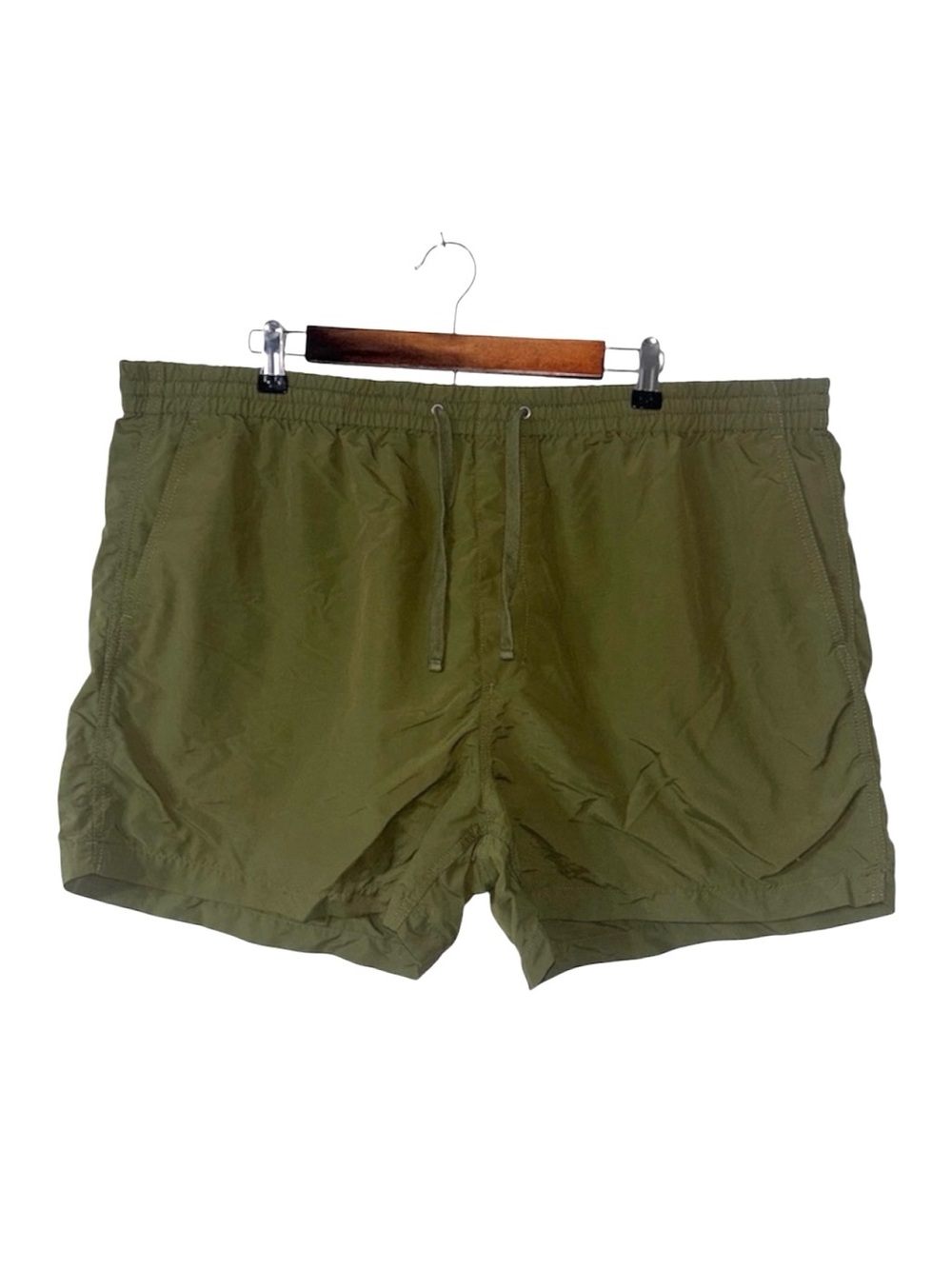Madewell Green Pull-On High Rise Shorts Pockets Summer Casual Cargo Size XXL
